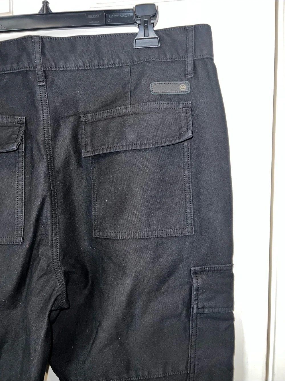 AG Relaxed Tapered Cargo Pants NWT Black 32x31 Sulfur Pure Black